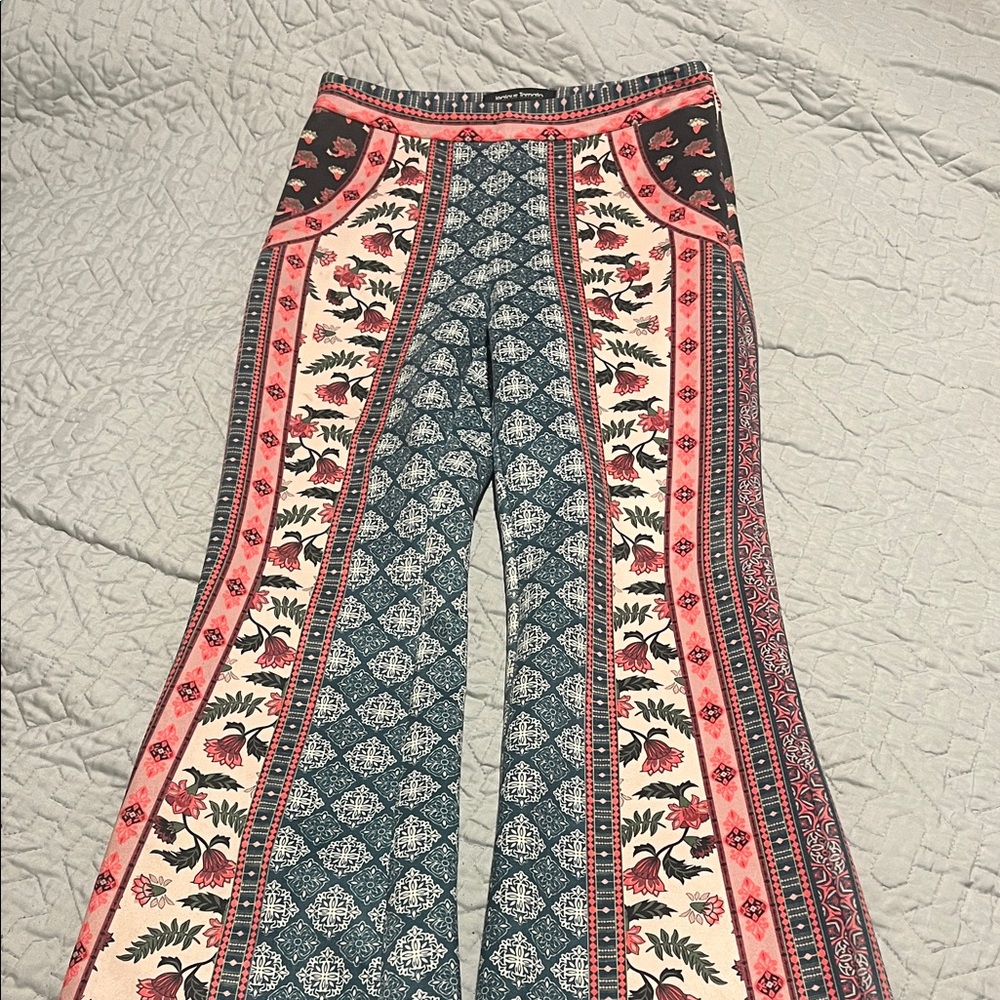 Jealous Tomato Multicolor Boot Cut Pants - Picture 2 of 3